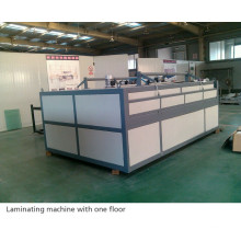 plastic film inserting glass laminating machine with PLC